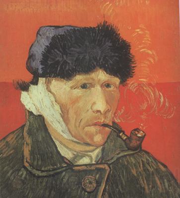 Vincent Van Gogh Self-Portrait with Bandaged Ear and Pipe (nn04) Spain oil painting art